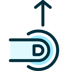 Gesture Tap Swipe Up Icon from Ultimate Duotone Set