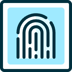 Touch Id 3 Icon from Ultimate Duotone Set