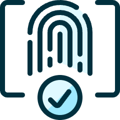 Touch Id Approved 1 Icon from Ultimate Duotone Set