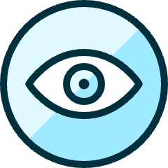 View Circle Icon from Ultimate Duotone Set