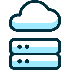 Cloud Server Icon from Ultimate Duotone Set