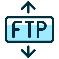 Data Transfer Ftp Icon from Ultimate Duotone Set