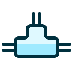 Connector Icon from Ultimate Duotone Set
