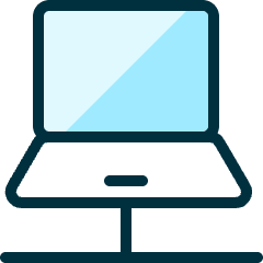 Laptop Icon from Ultimate Duotone Set