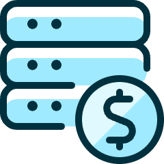 Server Cash Icon from Ultimate Duotone Set