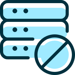 Server Disable Icon from Ultimate Duotone Set