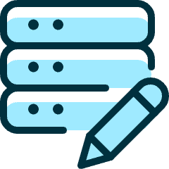 Server Edit Icon from Ultimate Duotone Set