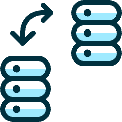 Server Server Exchange Icon from Ultimate Duotone Set