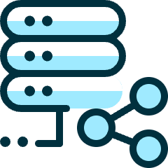 Server Share 1 Icon from Ultimate Duotone Set