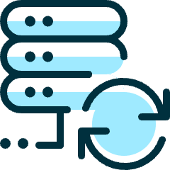 Server Sync 1 Icon from Ultimate Duotone Set
