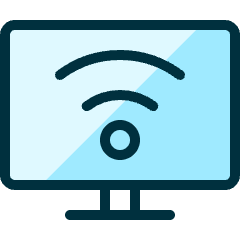 Wifi Monitor Icon from Ultimate Duotone Set