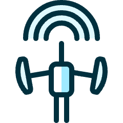 Antenna 2 Icon from Ultimate Duotone Set