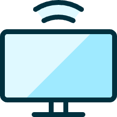 Monitor Signal Icon from Ultimate Duotone Set
