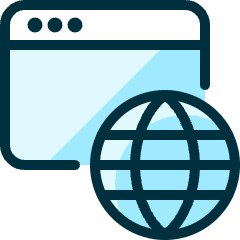 Network Browser Icon from Ultimate Duotone Set