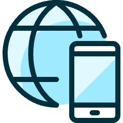 Network Phone Icon from Ultimate Duotone Set