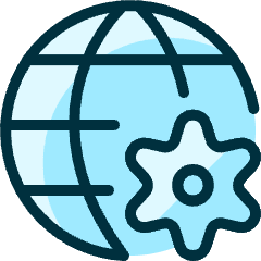 Network Settings Icon from Ultimate Duotone Set