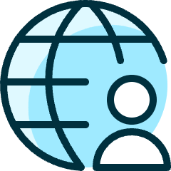 Network User Icon from Ultimate Duotone Set