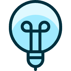 Light Bulb 1 Icon from Ultimate Duotone Set