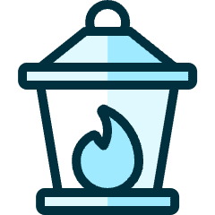 Lantern Icon from Ultimate Duotone Set