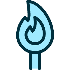 Match Fire 1 Icon from Ultimate Duotone Set