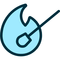 Match Fire Icon from Ultimate Duotone Set