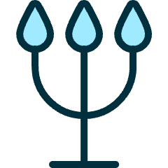 Table Candles Icon from Ultimate Duotone Set