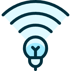 Smart Light Connect Icon from Ultimate Duotone Set