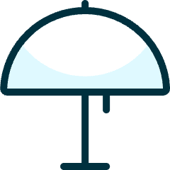 Table Lamp 1 Icon from Ultimate Duotone Set