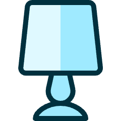 Table Lamp 2 Icon from Ultimate Duotone Set