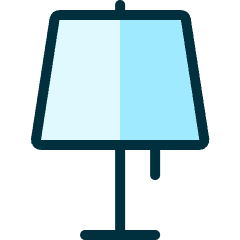 Table Lamp Icon from Ultimate Duotone Set