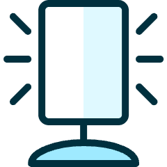 Table Lamp Square Icon from Ultimate Duotone Set