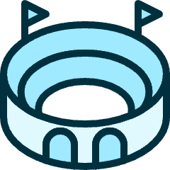 Landmark Colosseum Icon from Ultimate Duotone Set