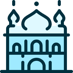 Landmark Golden Temple Icon from Ultimate Duotone Set