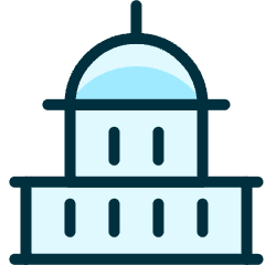 Official Building 1 Icon from Ultimate Duotone Set