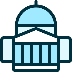 Official Building Icon from Ultimate Duotone Set