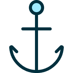 Anchor Icon from Ultimate Duotone Set