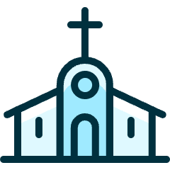 Church Icon from Ultimate Duotone Set