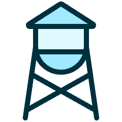 Tower Icon from Ultimate Duotone Set