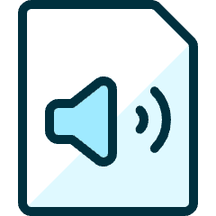 Audio File Volume Icon from Ultimate Duotone Set