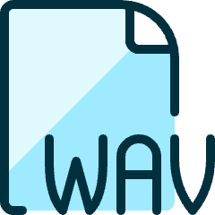 Audio File Wav 1 Icon from Ultimate Duotone Set