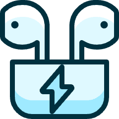 Earpods Charge Icon from Ultimate Duotone Set
