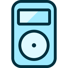 Portable Player Icon from Ultimate Duotone Set