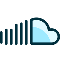 Social Music Soundcloud Icon from Ultimate Duotone Set