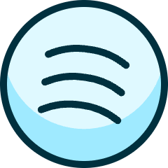 Social Music Spotify 1 Icon from Ultimate Duotone Set