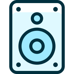 Speakers Icon from Ultimate Duotone Set