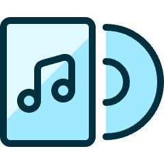 Vinyl Record Album Icon from Ultimate Duotone Set