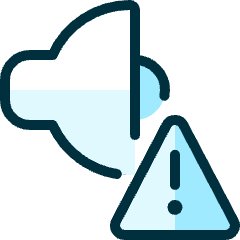 Volume Control Warning 1 Icon from Ultimate Duotone Set