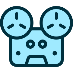 Walkman Play Icon from Ultimate Duotone Set