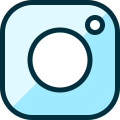 Instagram Logo Icon from Ultimate Duotone Set