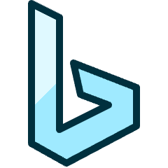 Bing Logo 2 Icon from Ultimate Duotone Set